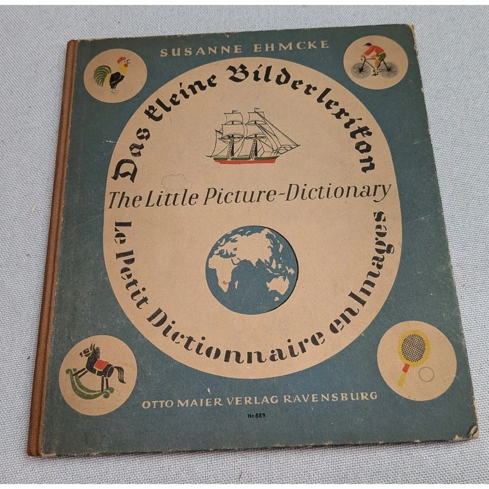 Otto Maier Verlag Picture Dictionary Kids OS Green Good Susanne Ehmcke Vintage